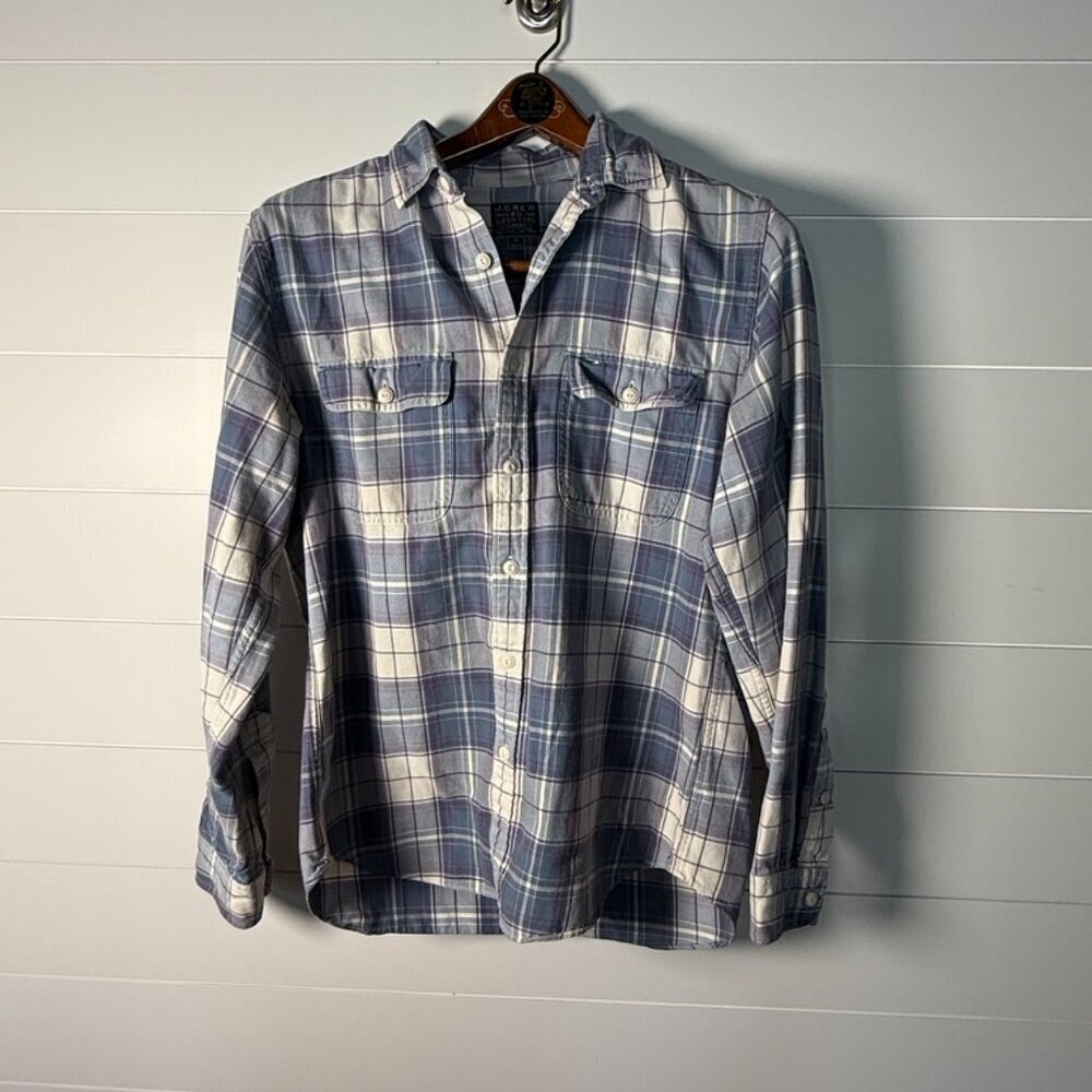J. Crew Plaid Shirt- Size Medium